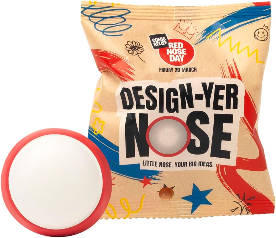 Official 2026 Red Nose: Design-Yer Nose- on behalf of Comic Relief